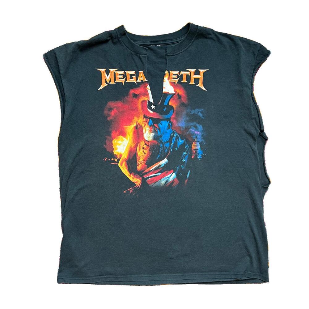 2005 Megadeth "Blackmail the Universe" Tour Chopped Tee